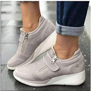 Michance Comfy – Elegant Orthopedic & Extremely Soft Shoes, Women’s Breathable Lightweight Walking Sneakers, Correct Your Posture Balancing Your Feet