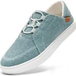 STQ Womens Slip On Shoes | Casual Canvas Sneakers | Memory Foam Loafers Shoes Lightweight