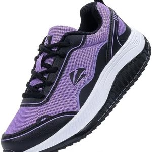 QAUPPE Womens Walking Shoes with Arch Support Wide Orthotic Athletic Sneakers Plantar Fasciitis Tennis for Heel and Foot Pain Relief