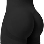 YEOREO Professional Women Workout Shorts 3.6″ Scrunch Shorts Seamless High Waisted Contour Gym Yoga Biker Shorts