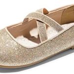 DREAM PAIRS Girls Ballerina Dress Shoes Mary Jane Flats